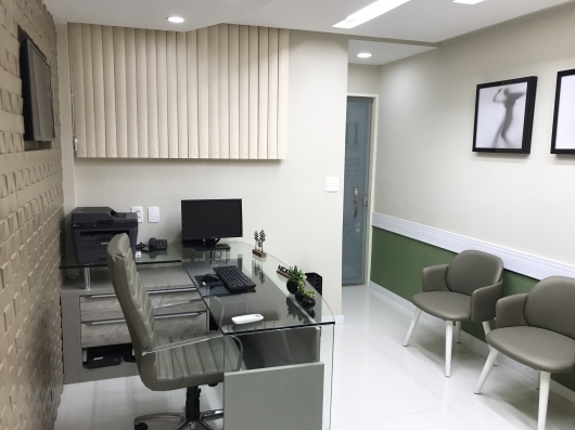 Recepção da clínica